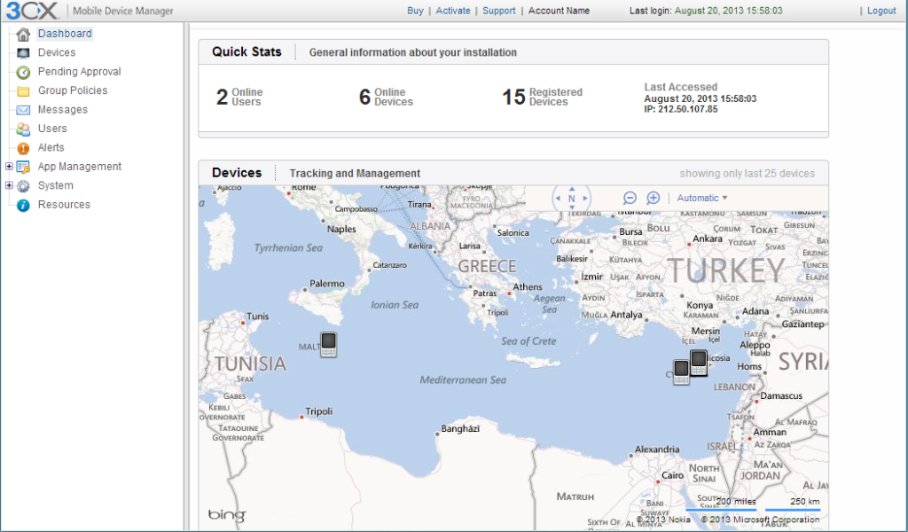 The Easy to Deploy and Manage 3CX MDM Dashboard
