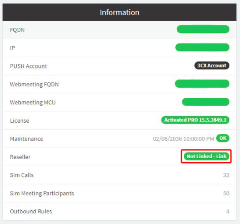 Asociando un cliente a su cuenta de Partner 3CX desde la consola de administración