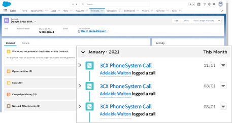 Soporte para Integración CRM
