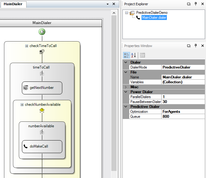 Nuevo Marcador Predictivo incluido en el Call Flow Designer 3CX