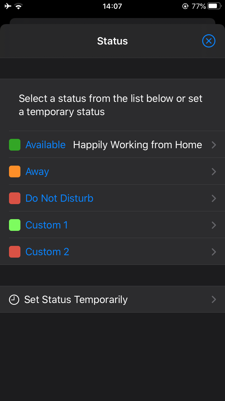 UI mejorada en la última versión de la app 3CX para iOS le permite trabajar desde casa
