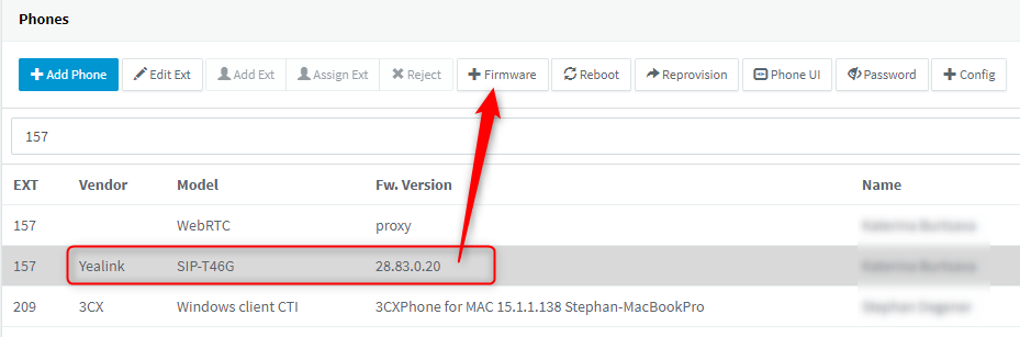 Actualice su Firmware Yealink desde Consola de Administración 3CX