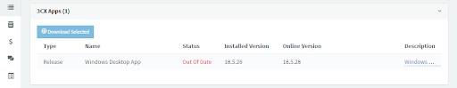 Actualización de la Windows Desktop App Nueva actualización para la Windows Desktop App