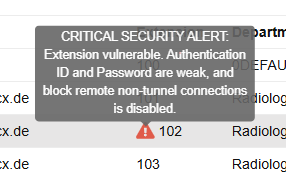 Alerta crítica de seguridad Alerta crítica de seguridad