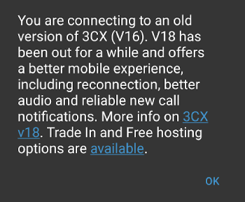 Notificación para la versión 18 con el nuevo lanzamiento de la app Android Notificación V18 App Android