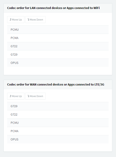 App-codec-opciones
