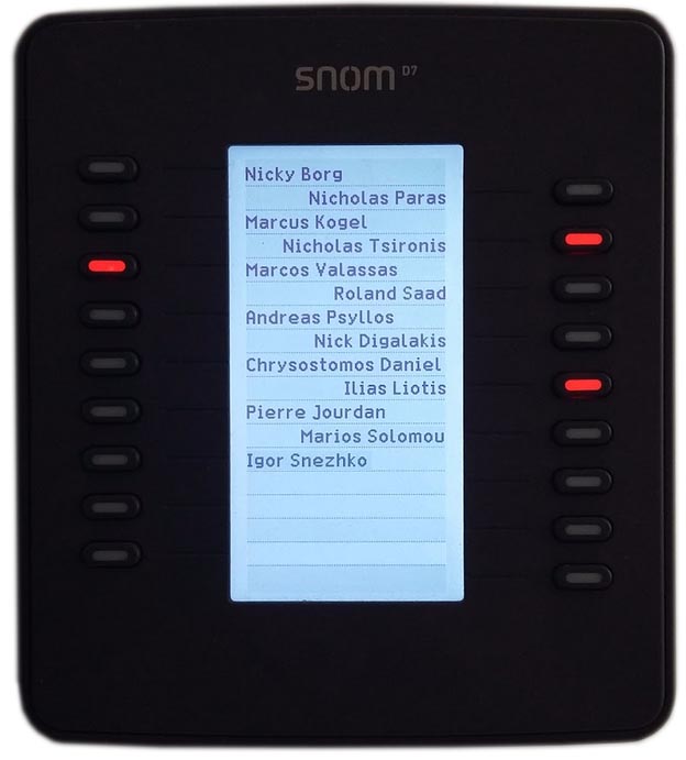 Módulo de Expansión BLF snom