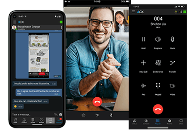 Chat en vivo gratis con las Apps iOS / Android Mensajes de chat en vivo, Facebook y mensajería SMS desde la misma interfaz.