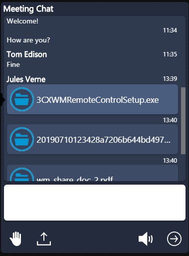 Compartición de Archivos con la actualización de WebMeeting 3CX