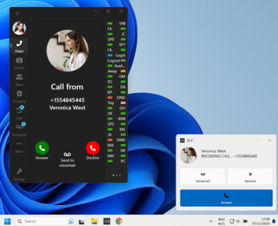 Cuadro de diálogo emergente de Windows