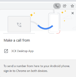 Desktop App 3CX diálogo extra