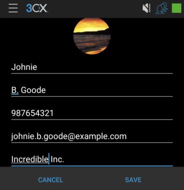 Administre sus contacto con la nueva App 3CX para Android