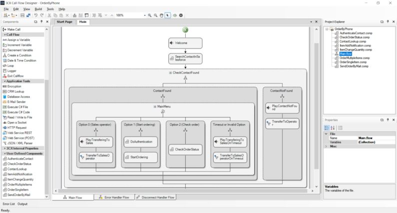 Proyecto de Ejemplo de Televentas con el CFD