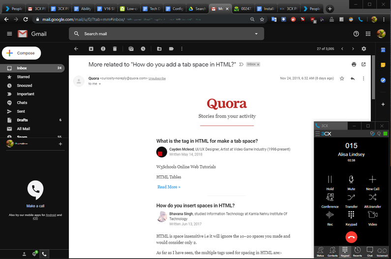 Extensión 3CX para Google Chrome