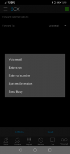 funcionalidad reenvío de llamadas Android