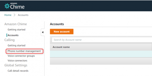 Instalación amazon chime