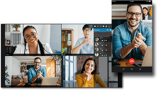 Videoconferencia desde cualquier dispositivo para una Central Telefónica PBX