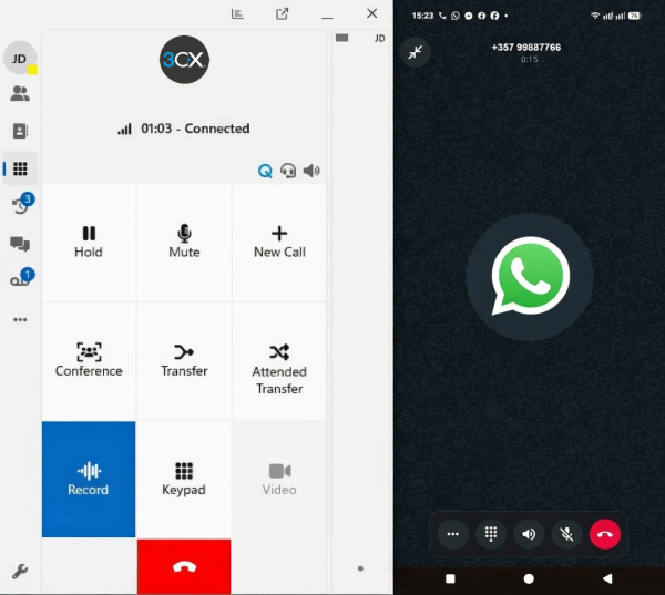 Llamadas SIP de WhatsApp Llamadas SIP de WhatsApp