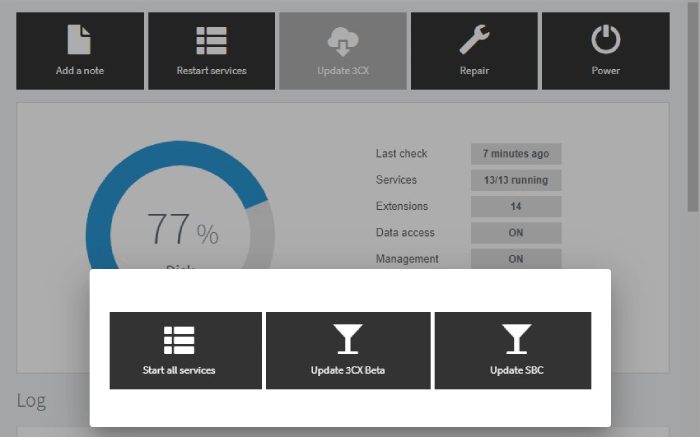 Actualización remota de manager de instancias Actualización remota de manager de instancias