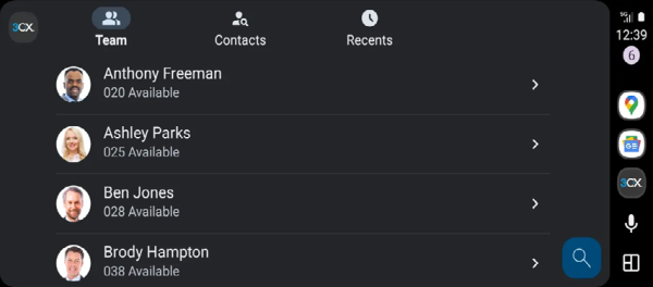 Pantalla del Equipo en Android v5.4 Beta 3