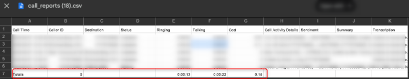 Reportes en CSV