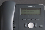 Cómo Comprobar el Correo de Voz Usando un Snom 715/710