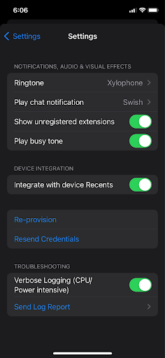 Nueva App iOS con sonido personalizado chats