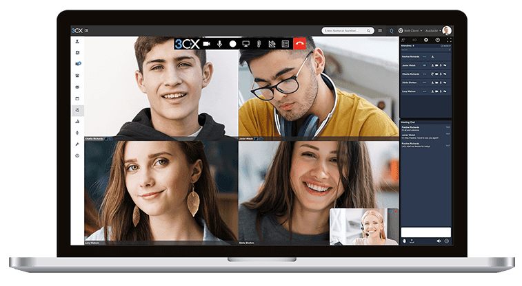 Usar las sesiones de la 3CX WebMmeeting para Aprendizaje a Distancia o e-Learning